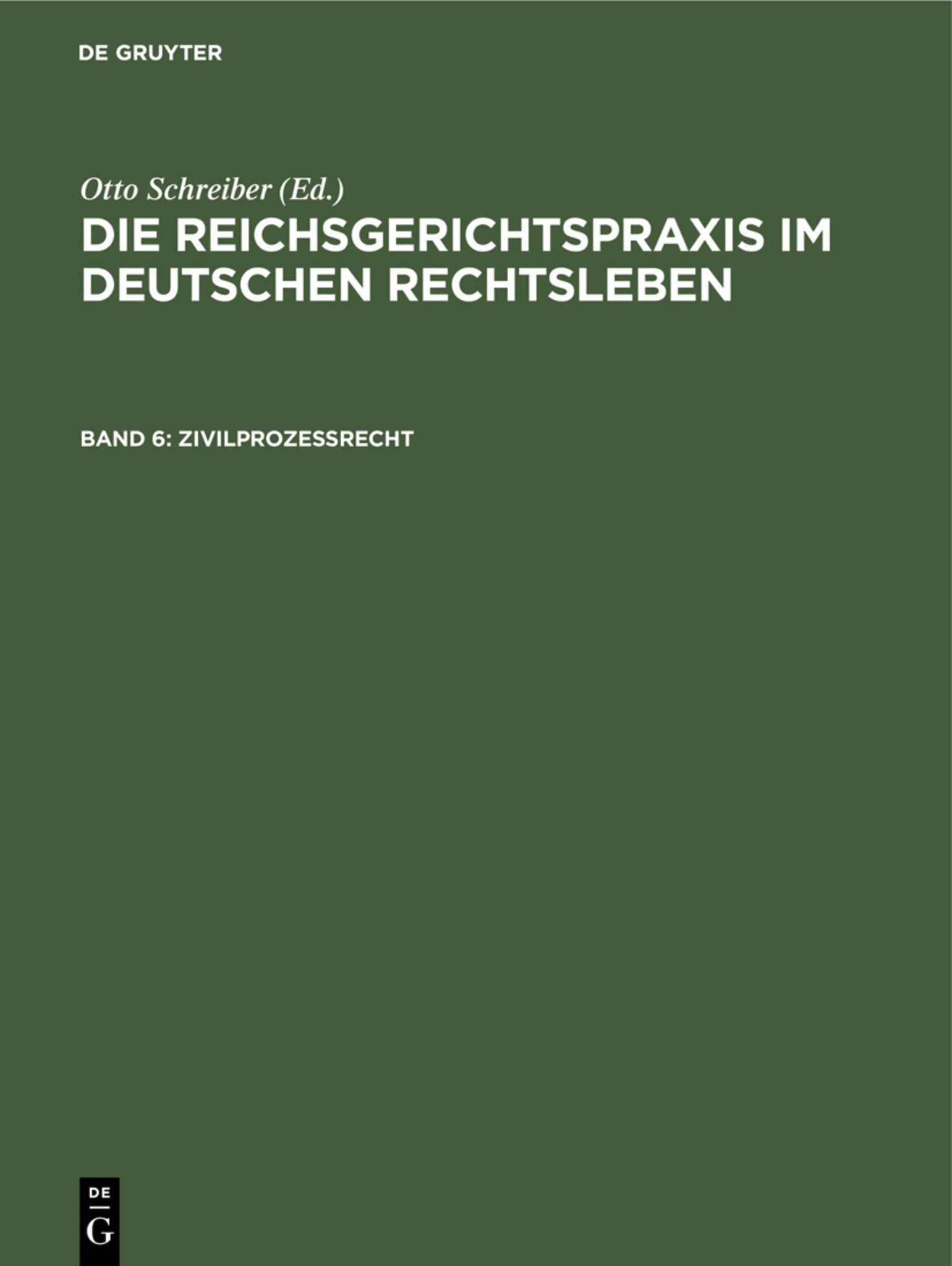 Zivilprozeßrecht